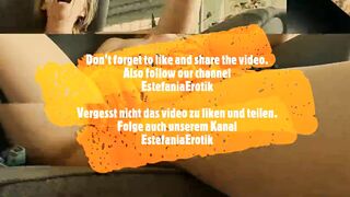 EstefaniaErotica Footjob escalates into mega creampie