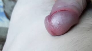 Russian guy cums a lot. Close up