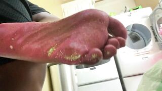 Ebony Dirty Glitter Soles