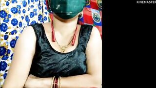 Rajasthani indian bhabhi self webcam video