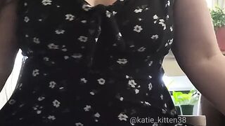 Katie Kitten Black Sundress