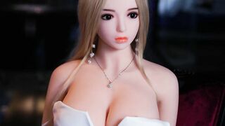 Hot Blonde Full Size Sex Dolls Teen for Doggystyle