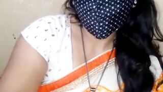 Marathi indian geetahousewife dirty talking and self nude dancing video