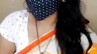 Marathi indian geetahousewife dirty talking and self nude dancing video