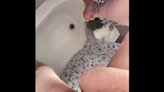 Fucking my wet pussy in the shower