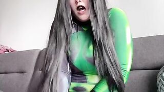 Shego Masturbating