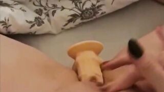 Dildo action with my pussy asmr