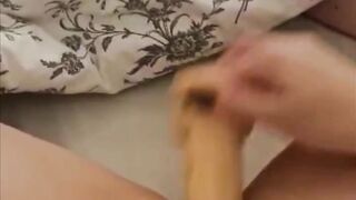 Dildo action with my pussy asmr