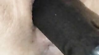 Wife using fuck machine