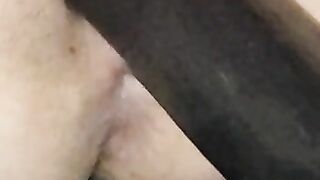 Wife using fuck machine