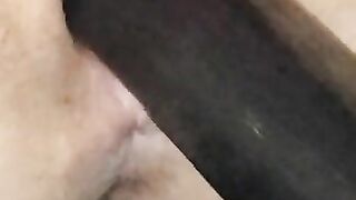 Wife using fuck machine