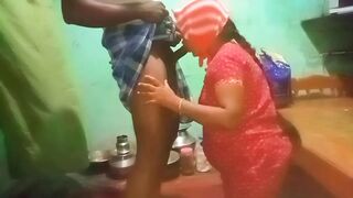 Tamil aunty doggy style with hasband