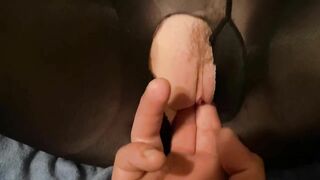 Super wet tight milf played with like a toy