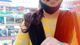 Dirty Telugu audio of hot Sangeeta's second  visit to mall's washroom,  this time for shaving her pussy