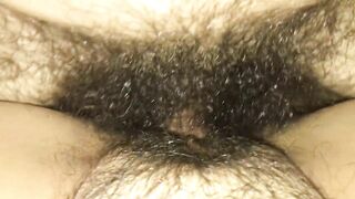 Hairy Italian Pov fucked After blowjob and pussy creampie