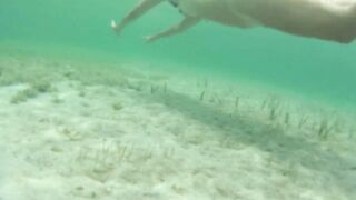 Countrycougartx - Nude snorkeling in Belize