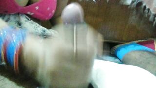 Real indian Hot bhabhi sucking my penis fuck.