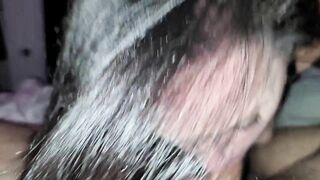 Gypsy's Deepthroat Sloppy Blowjob POV Preview ~~ solo.to/gypsylee79 for full video