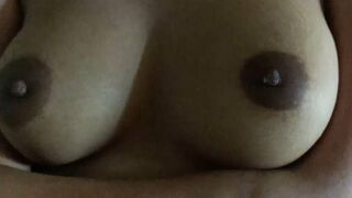 hot girl fingering in hostel when being alone