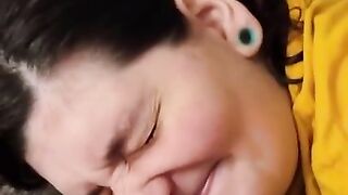 Sexy Milf Gets A Hot Load On Her Face