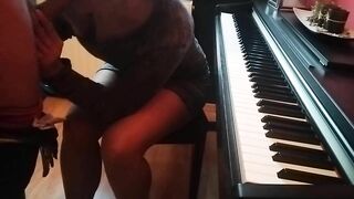 masturbates in piano lessons caught by teacher I have to suck him off.