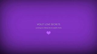 Violet Love Secrets - Passionately Fucked, Fisting and Intense Orgasm in Mouth