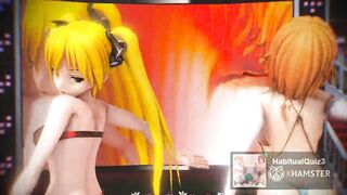 mmd r18 sex agent idol Mian & Riho Conqueror and public Sex Party 3d hentai