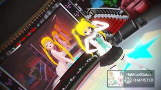 MMD r18 Horny lady sweet pussy 3d hentai