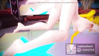 mmd r18 Sweet Devil ahegao babe 3d hentai