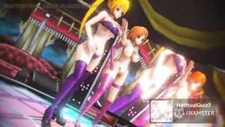 mmd r18 Conqueror and Sex Party cum rain 3d hentai