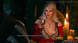 Blonde Keira Metz Betrayed Triss and Cheated With Geralt Witcher 3