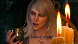 Blonde Keira Metz Betrayed Triss and Cheated With Geralt Witcher 3