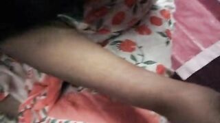 Tamil village wife hot back and handjob