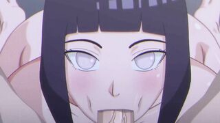 Hinata POV blowjob - Dr.Korr voiced hentai series