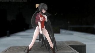 Kamikaze Hentai Dance Kantai Collection Torn Clothes 3D - Black Hair Color Edit Smixix