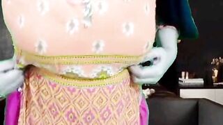 Maid show big boobs pussy orgasm sexually frustrated