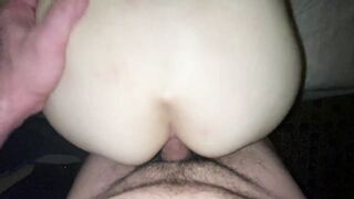 Anal Traning my girl for hardcore ass fucking for BBC threesome with her big black cock boyfriend