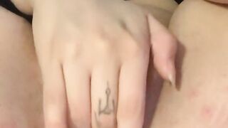 Amateur teen fingers ass