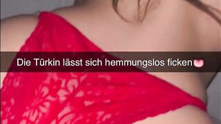 Türkin wird ohne Gnade nach Club gefickt und gefüllt auf Snapchat