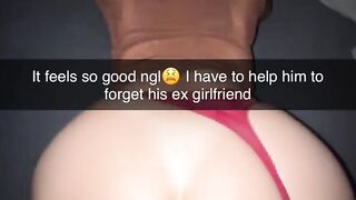 college teen gets fucked by best friend on snapchat