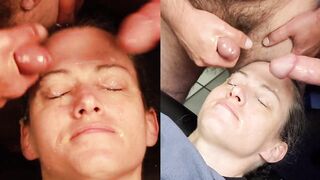 Dirty Dees newest amateur homemade double facial cumshot