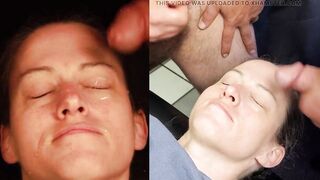 Dirty Dees newest amateur homemade double facial cumshot