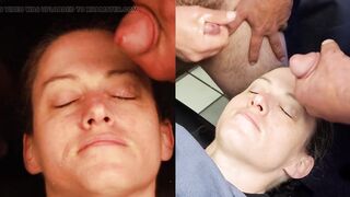 Dirty Dees newest amateur homemade double facial cumshot