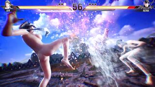 (Tekken 8) Nude Jun Kazama Gameplay.