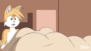 Creamy Vanilla - Furry Threesome with Tails Sonic Hentai Cartoon