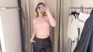 See through tops Try on Haul Transparent Fashion