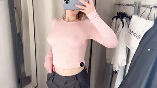 See through tops Try on Haul Transparent Fashion