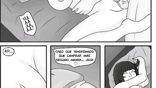 COMIC: Kelly & Maxim (Spanish - Black and White) - ZZEROTIC