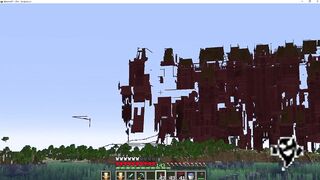 Building the ultimate house in hardcore Minecraft everyday tutorial day 10752