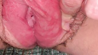 Teen cum filled pussy - Abby Skid